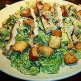 salade et sauce Caesar